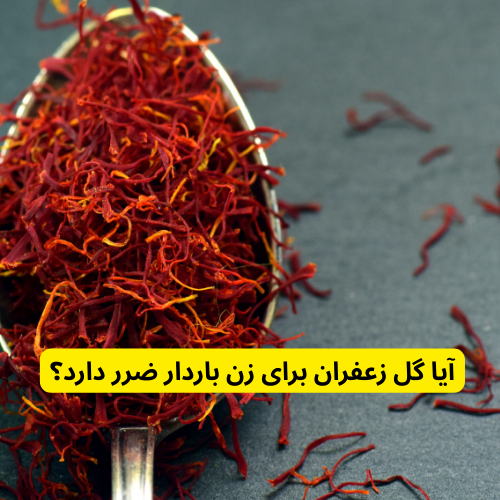 آیا گل زعفران برای زن باردار ضرر دارد؟