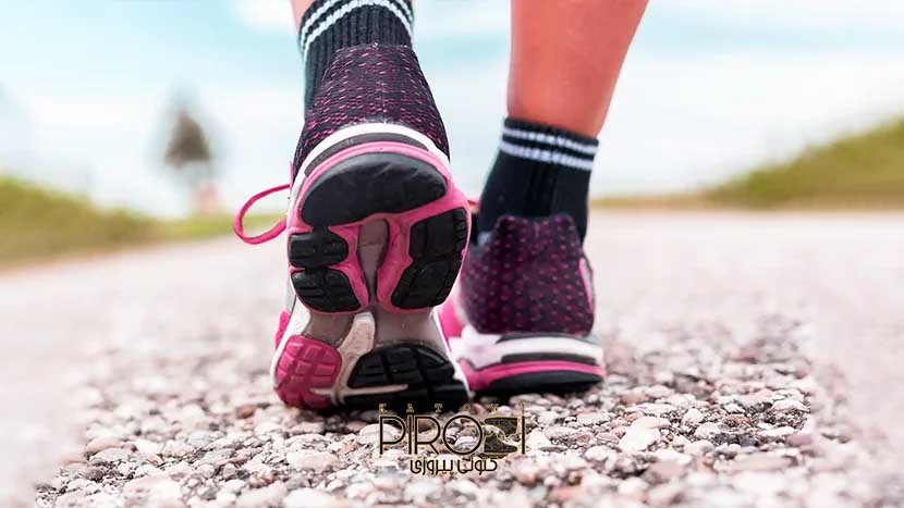 کتونی پیاده روی طبی و راحت